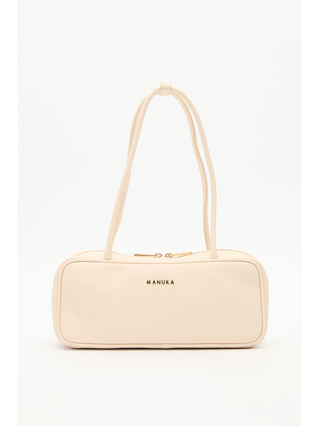 Sımona Bowling Çanta Bej-3