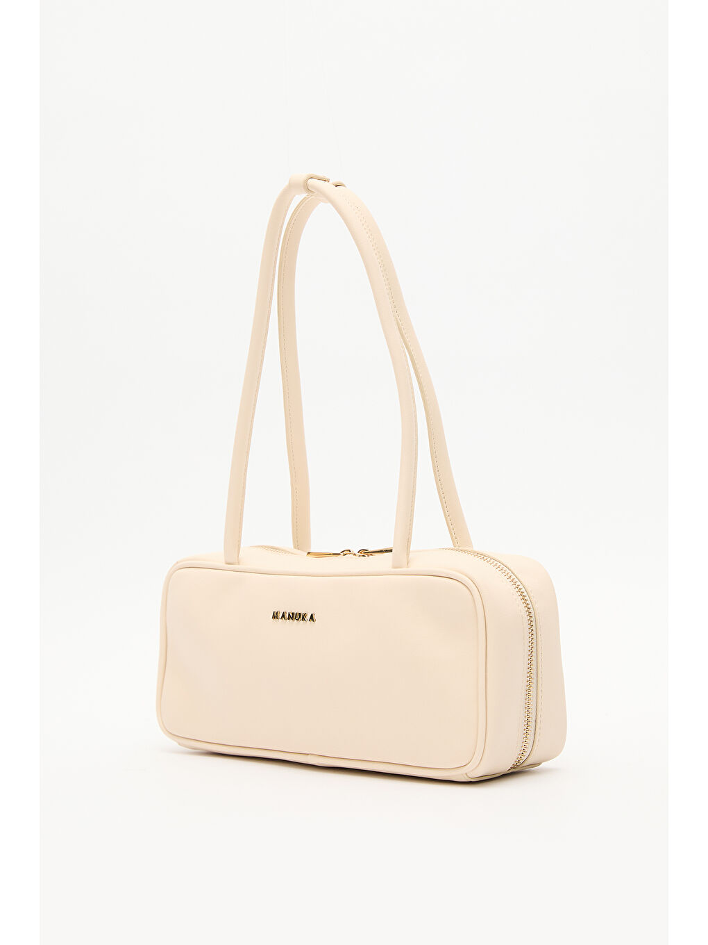 Sımona Bowling Çanta Bej-5