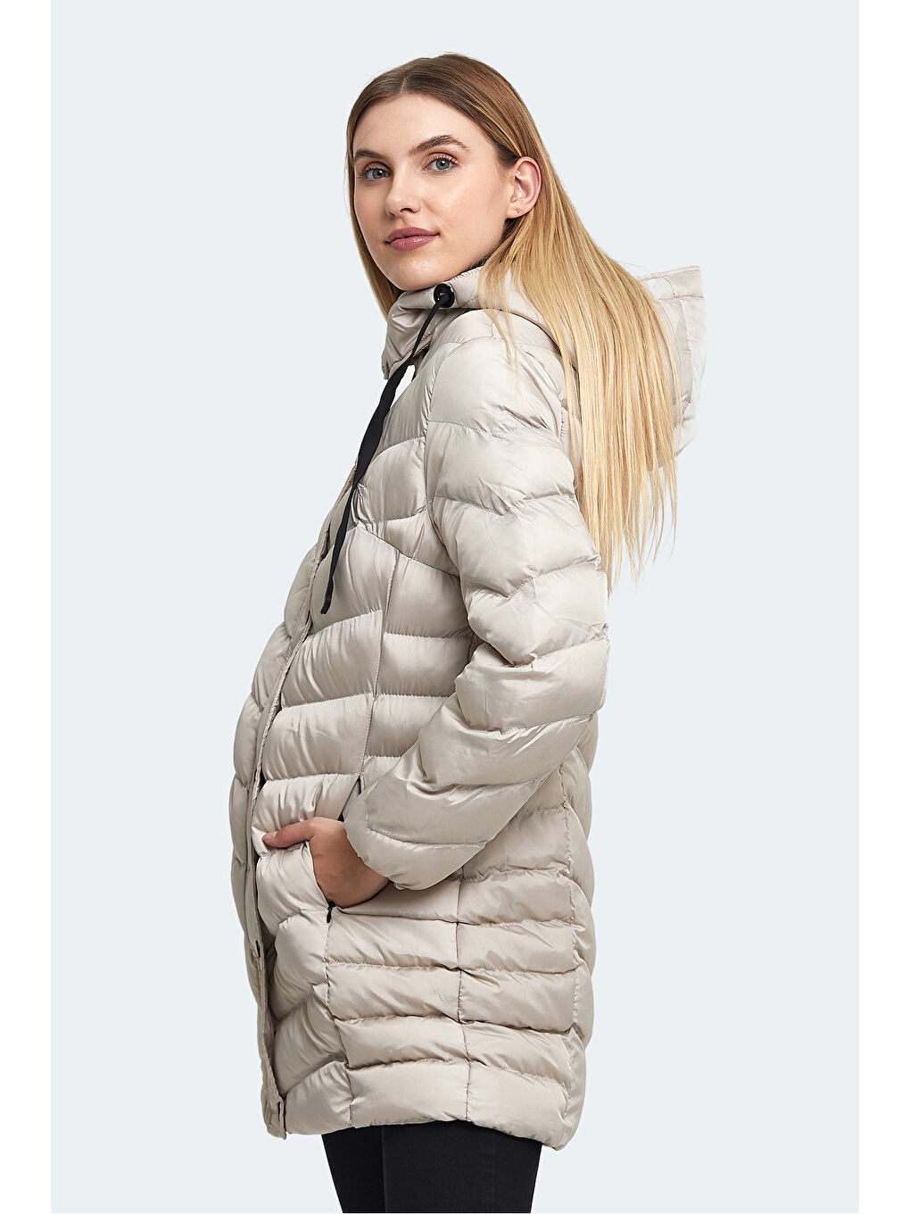 GWEN Kadın Beyaz Mont & Kaban-2