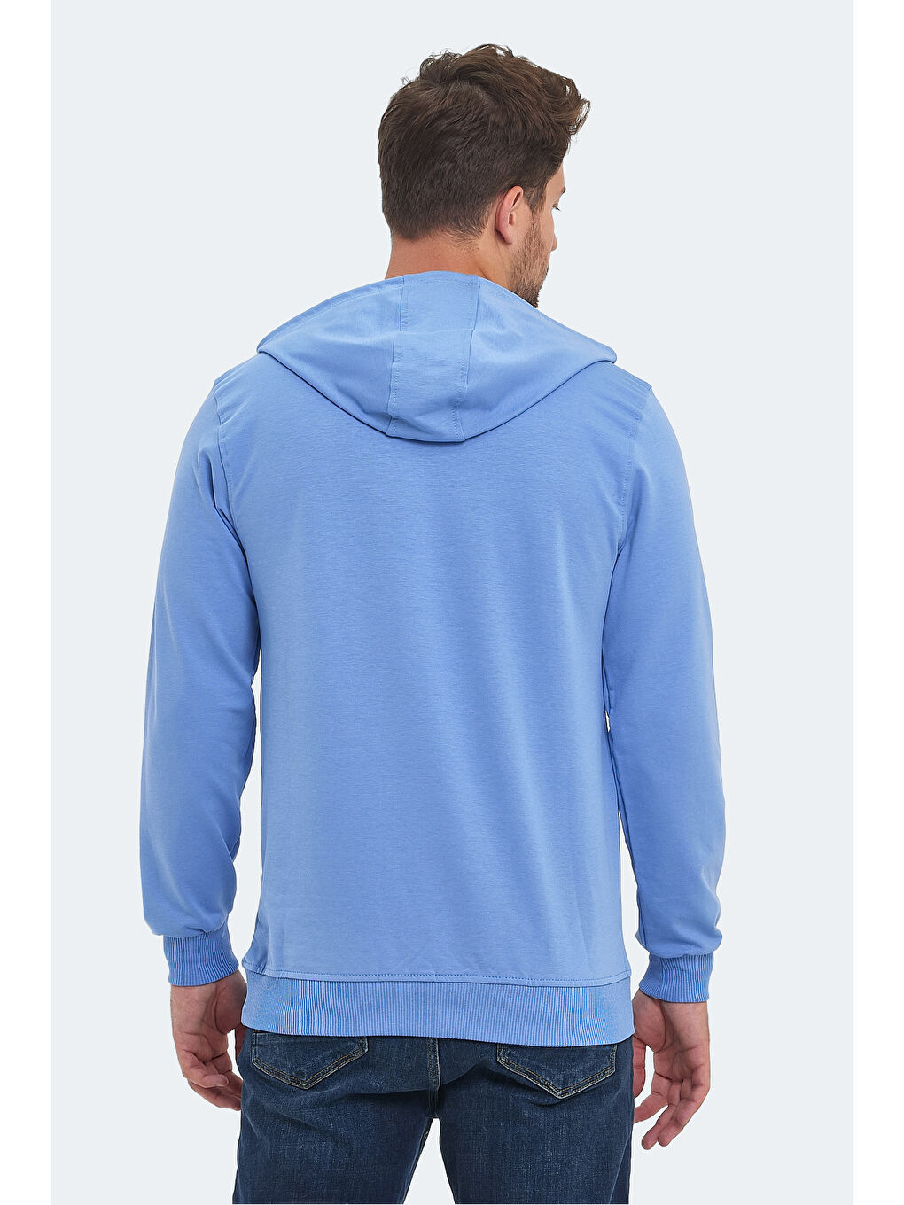 OSLO IN  Erkek Hoodie Turkuaz-1