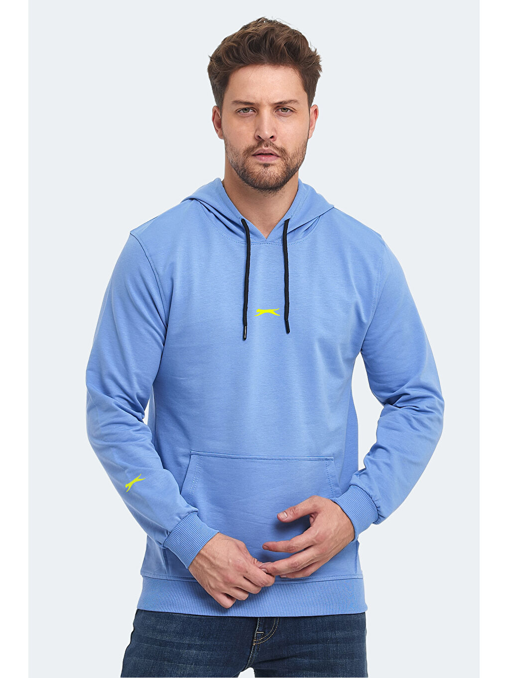OSLO IN  Erkek Hoodie Turkuaz-2