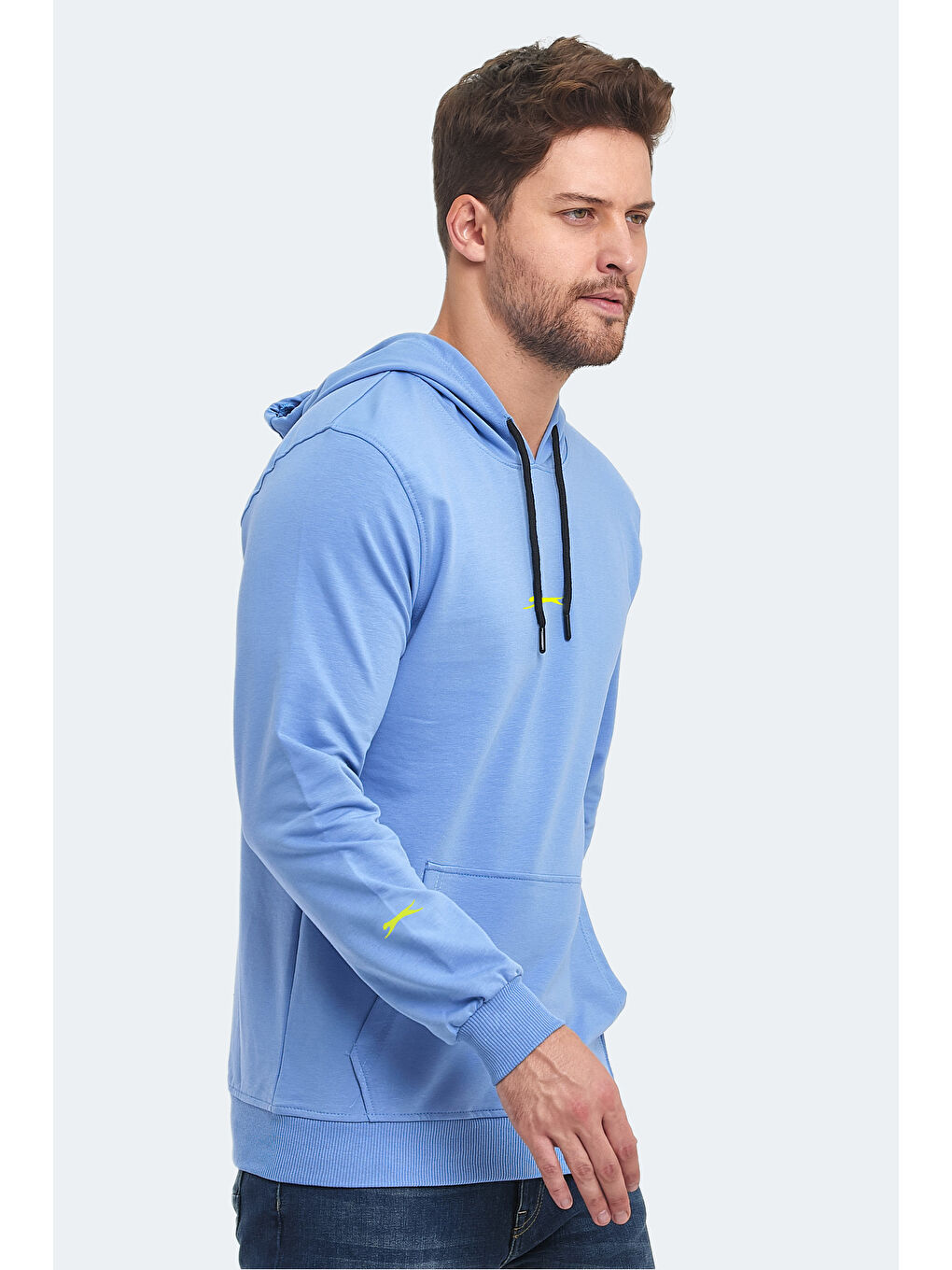 OSLO IN  Erkek Hoodie Turkuaz-3