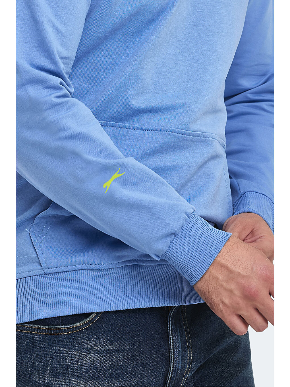 OSLO IN  Erkek Hoodie Turkuaz-4