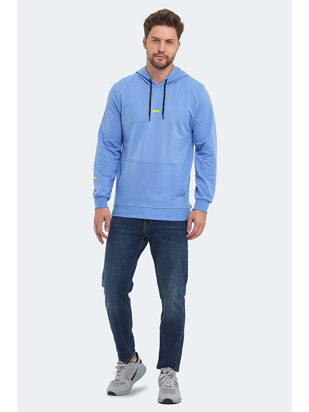 OSLO IN  Erkek Hoodie Turkuaz-6