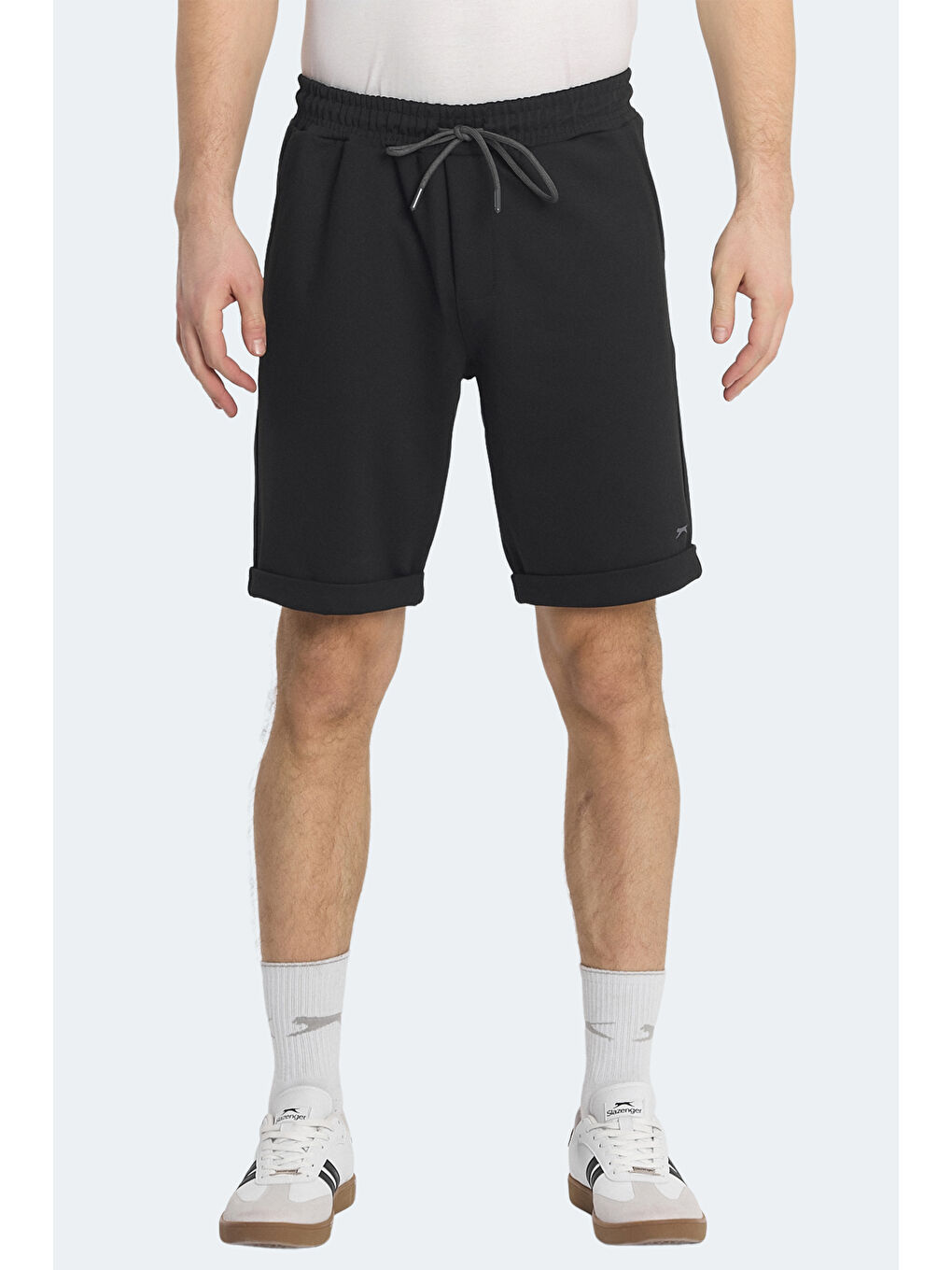 NOVA Erkek Cepli Siyah Şort-1