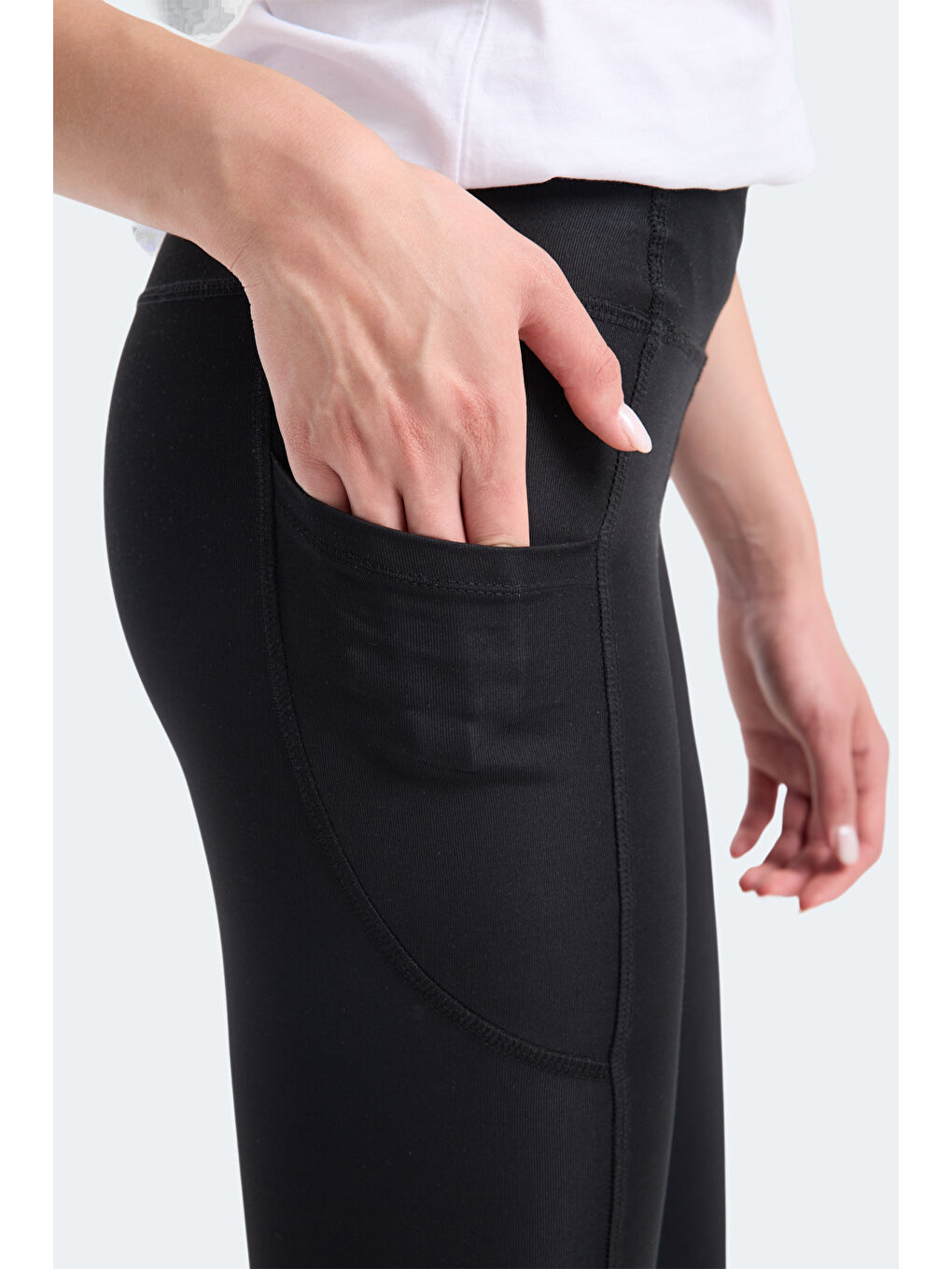 VERITY Kadın Siyah Tayt-5