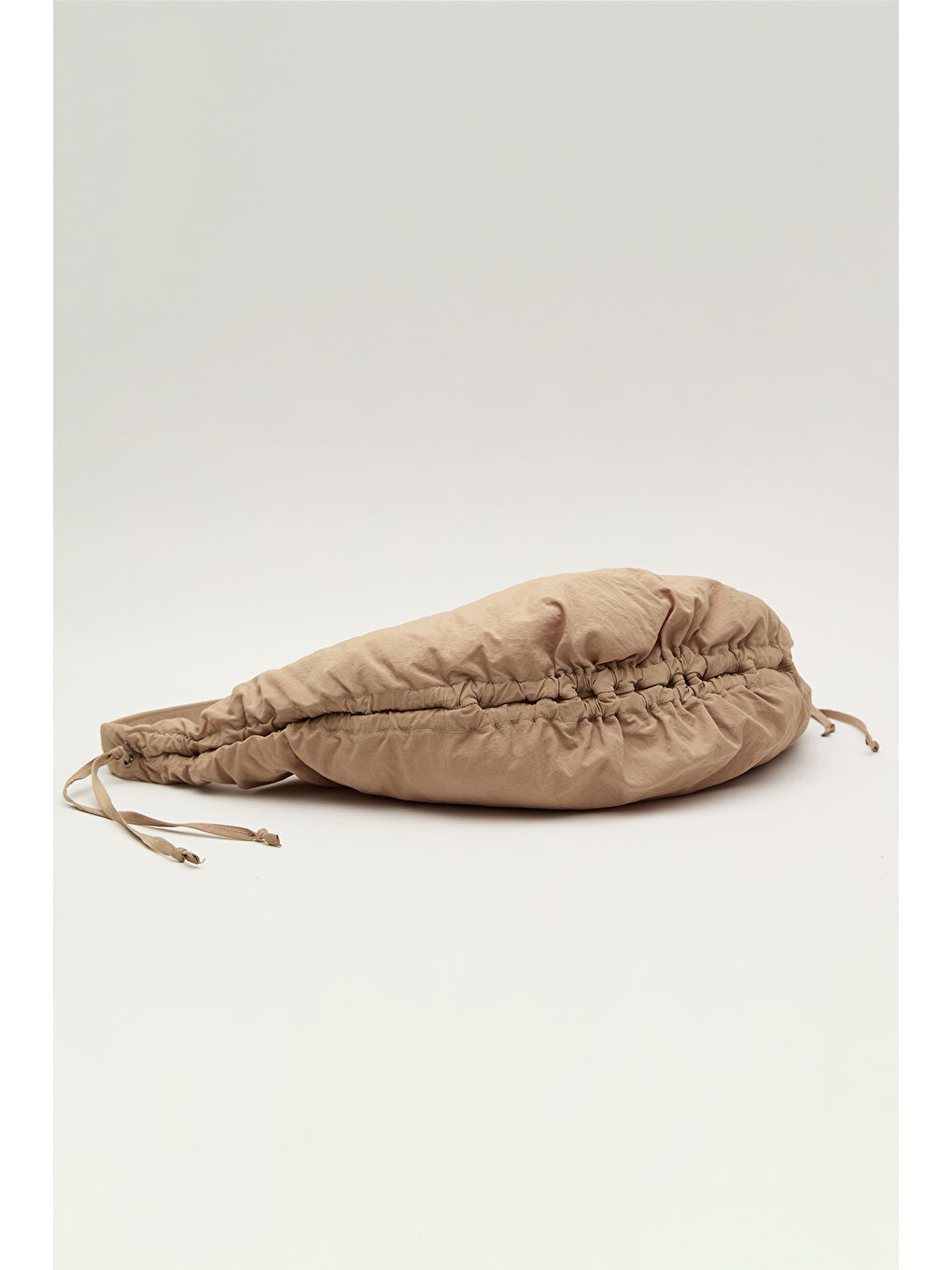 Kahverengi Büzgülü Çapraz Çanta Toprak-3