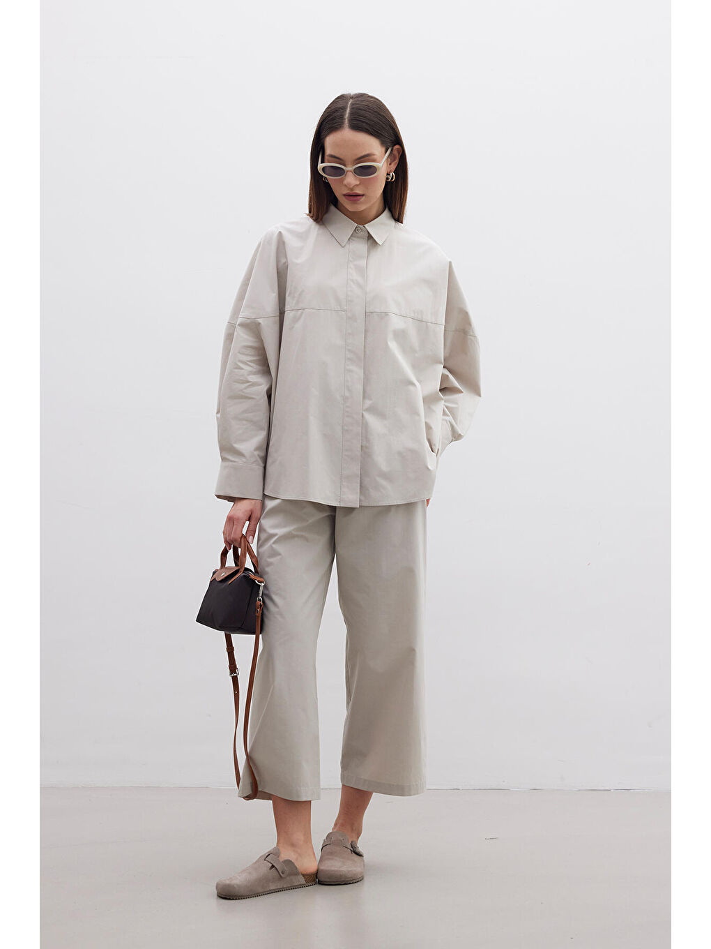 Bej Rahat Premıum Pantolon Taş-1