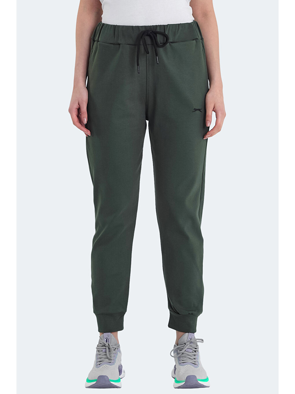 VETERAN RBN Kadın Cepli Haki Eşofman Altı-2