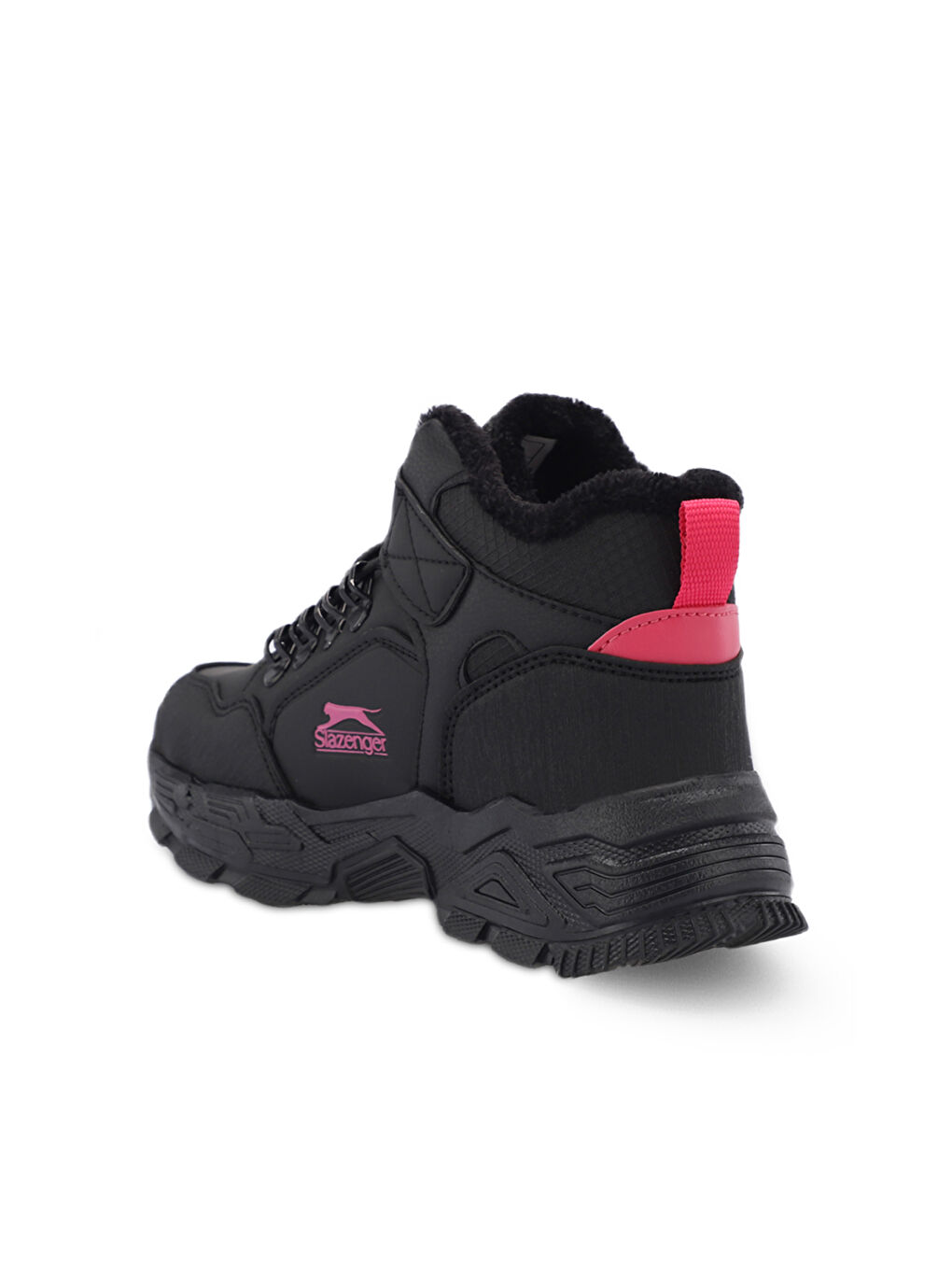 VALUABLE I Kız Çocuk Cırt Cırtlı Siyah / Fuşya Bot-2