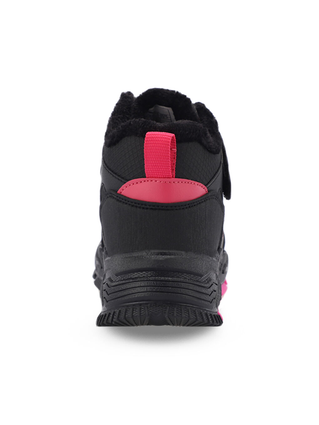 VALUABLE I Kız Çocuk Cırt Cırtlı Siyah / Fuşya Bot-5