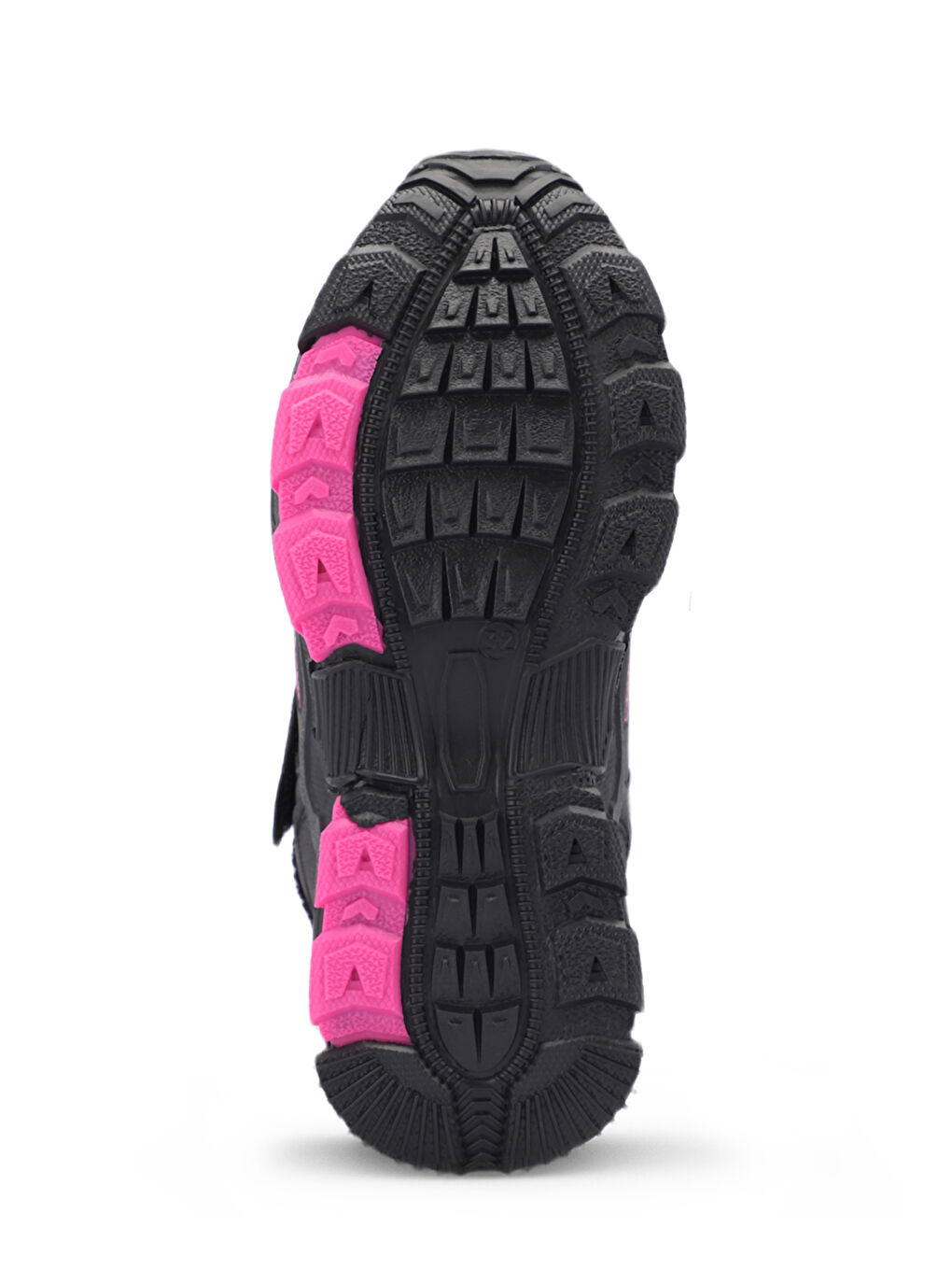 VALUABLE I Kız Çocuk Cırt Cırtlı Siyah / Fuşya Bot-6