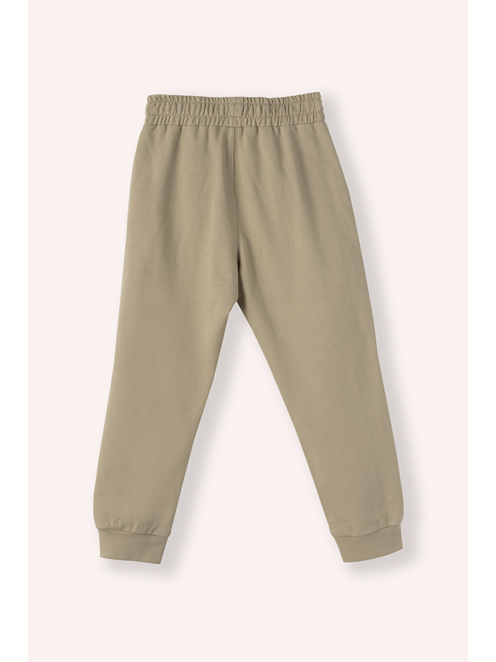 Erkek Çocuk Beli Lastikli Haki Eşofman Altı-2