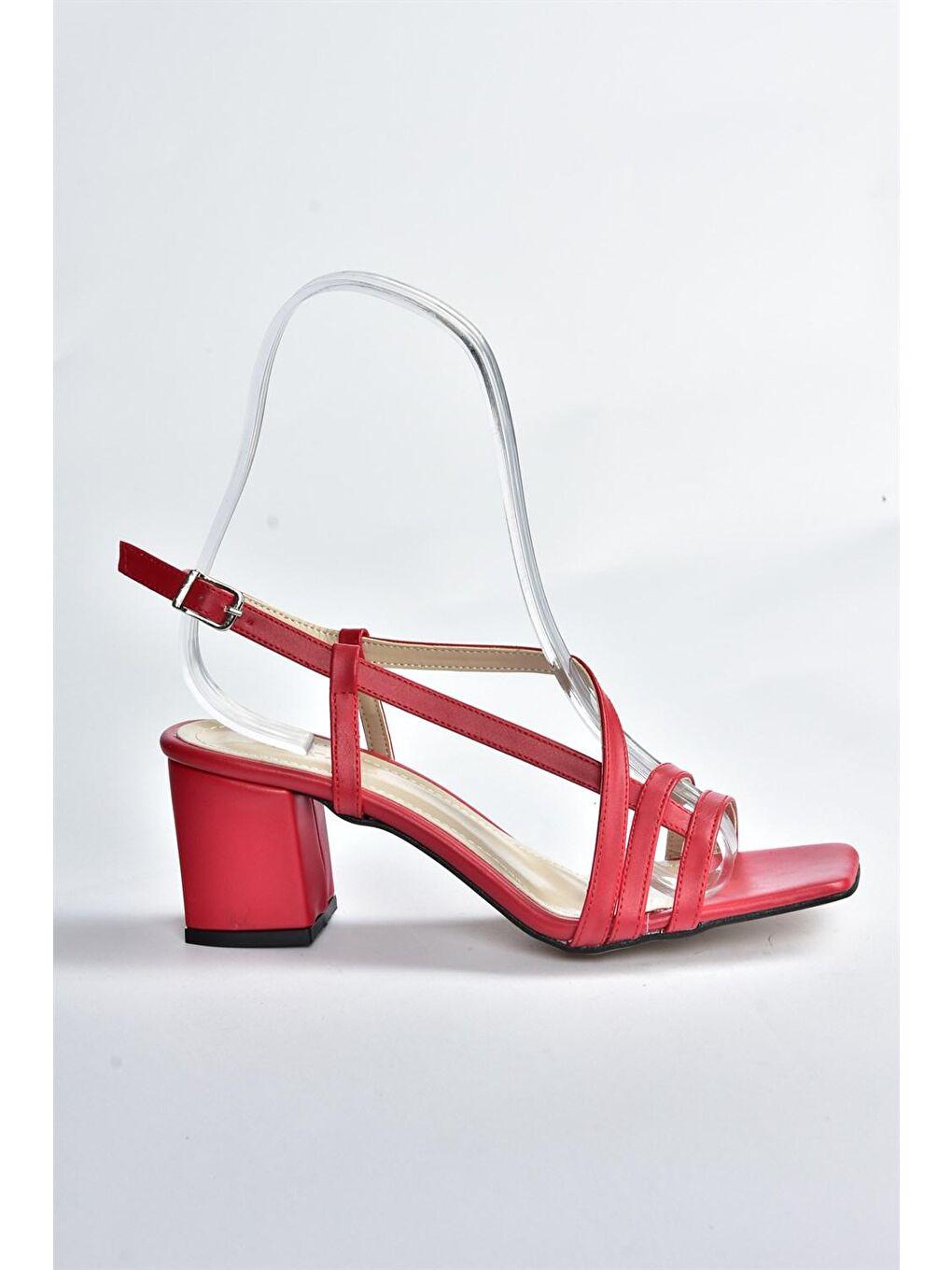 Kırmızı Kadın Topuklu Ayakkabı H922741009-4