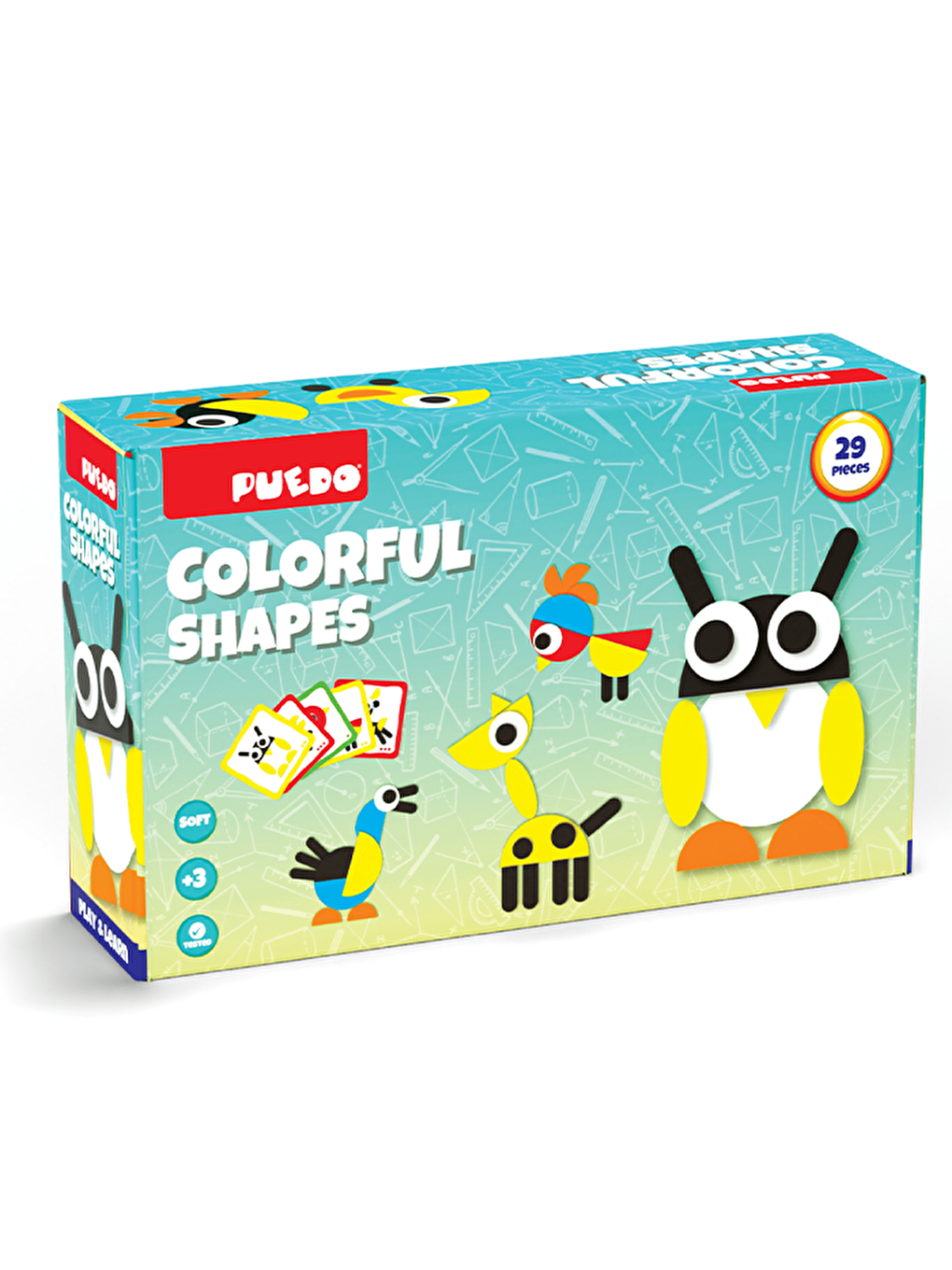 Colorful Shapes Tangram Seti