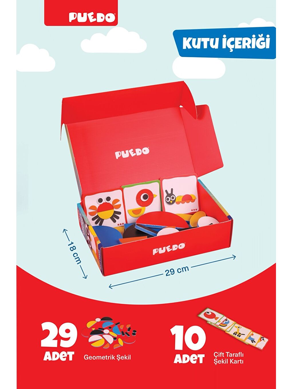 Colorful Shapes Tangram Seti-2