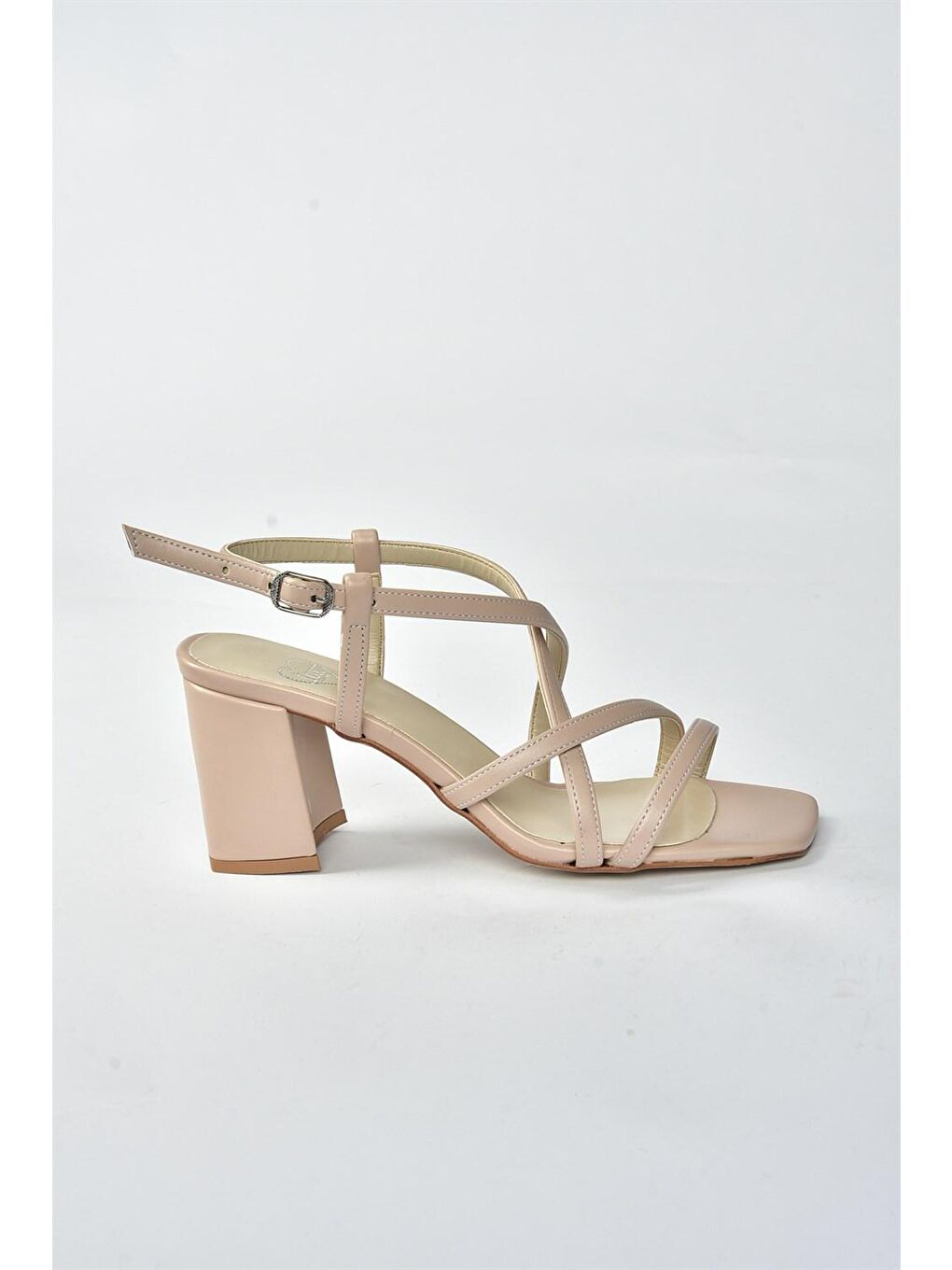 Bej Ten Kadın Topuklu Ayakkabı F654028009-2