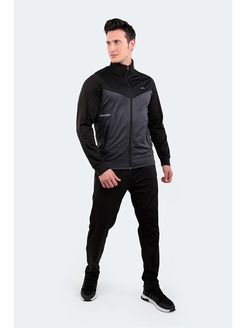 RADIO Erkek Eşofman Takım Siyah / Antrasit-1