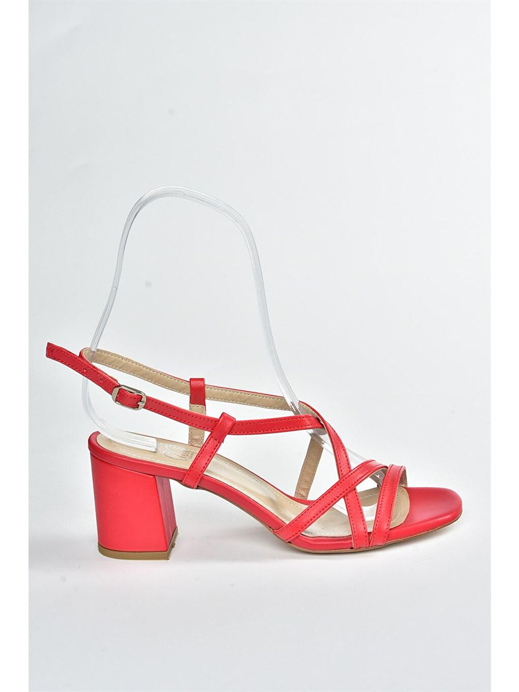 Kırmızı Kadın Topuklu Ayakkabı F654028009-2