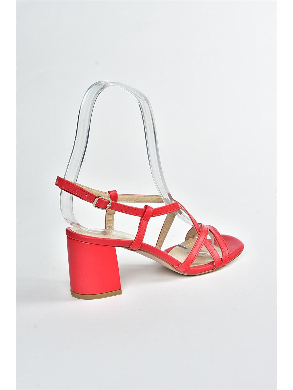 Kırmızı Kadın Topuklu Ayakkabı F654028009-4