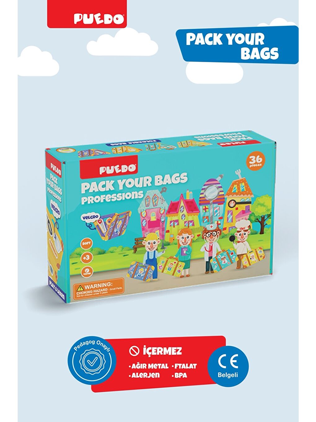 Bavulunu Topla Eşleştirme Oyunu - Meslekler-1