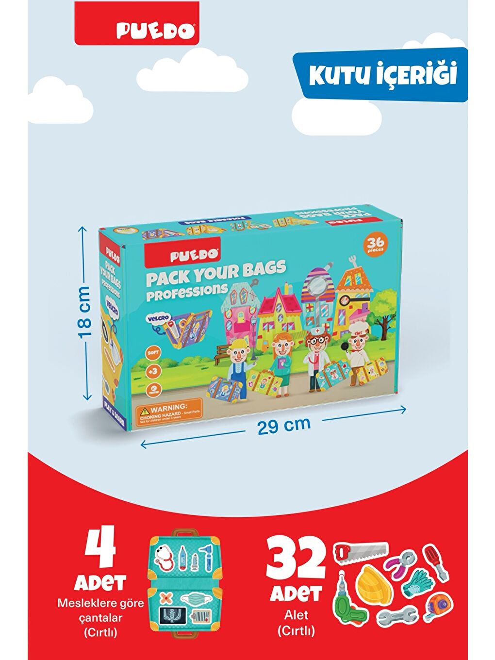 Bavulunu Topla Eşleştirme Oyunu - Meslekler-2