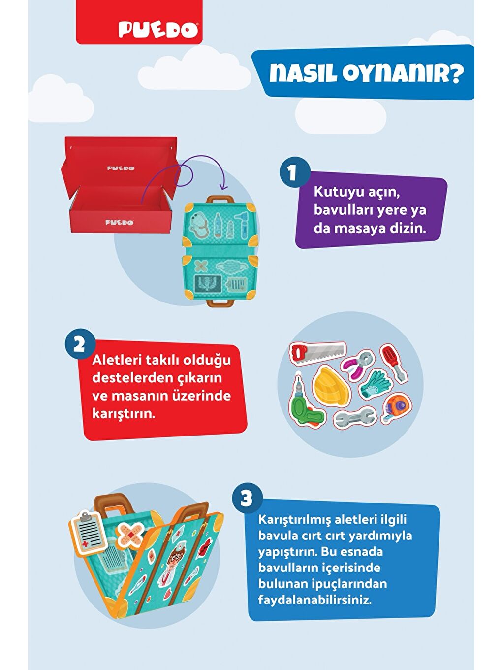 Bavulunu Topla Eşleştirme Oyunu - Meslekler-3