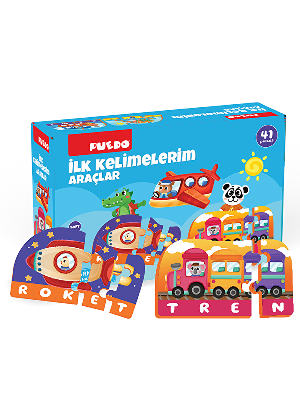 İlk Kelimelerim Puzzle - Araçlar