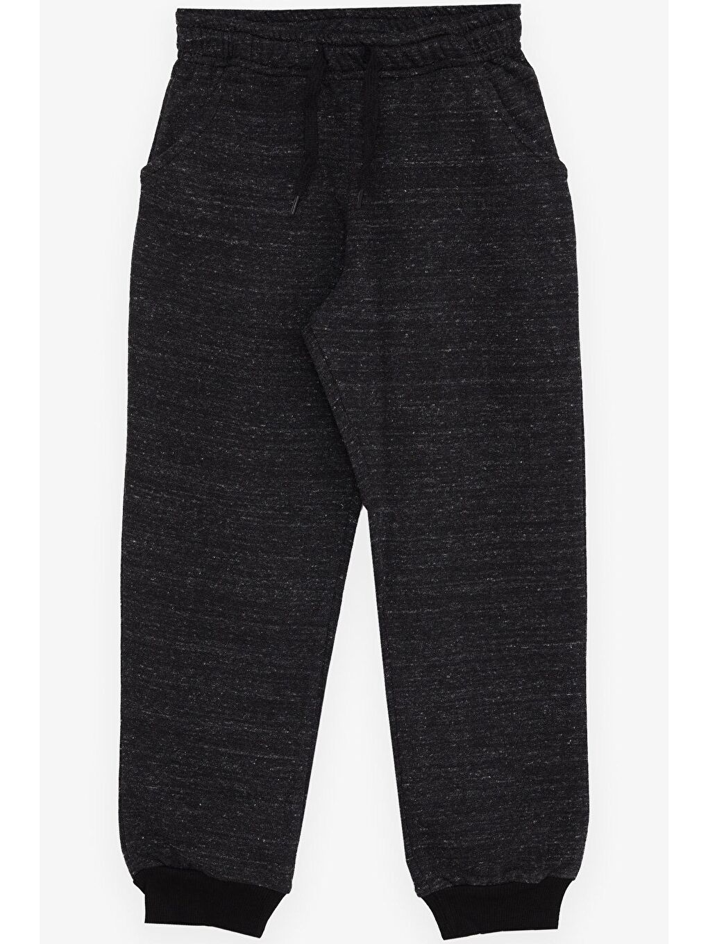 Gri Erkek Çocuk Eşofman Altı Füme Melanj (7-9 Yaş)