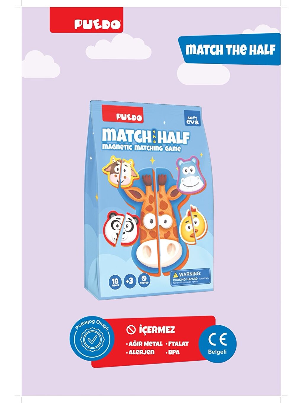 Manyetik Eşleştirme Oyunu - Match The Half-3