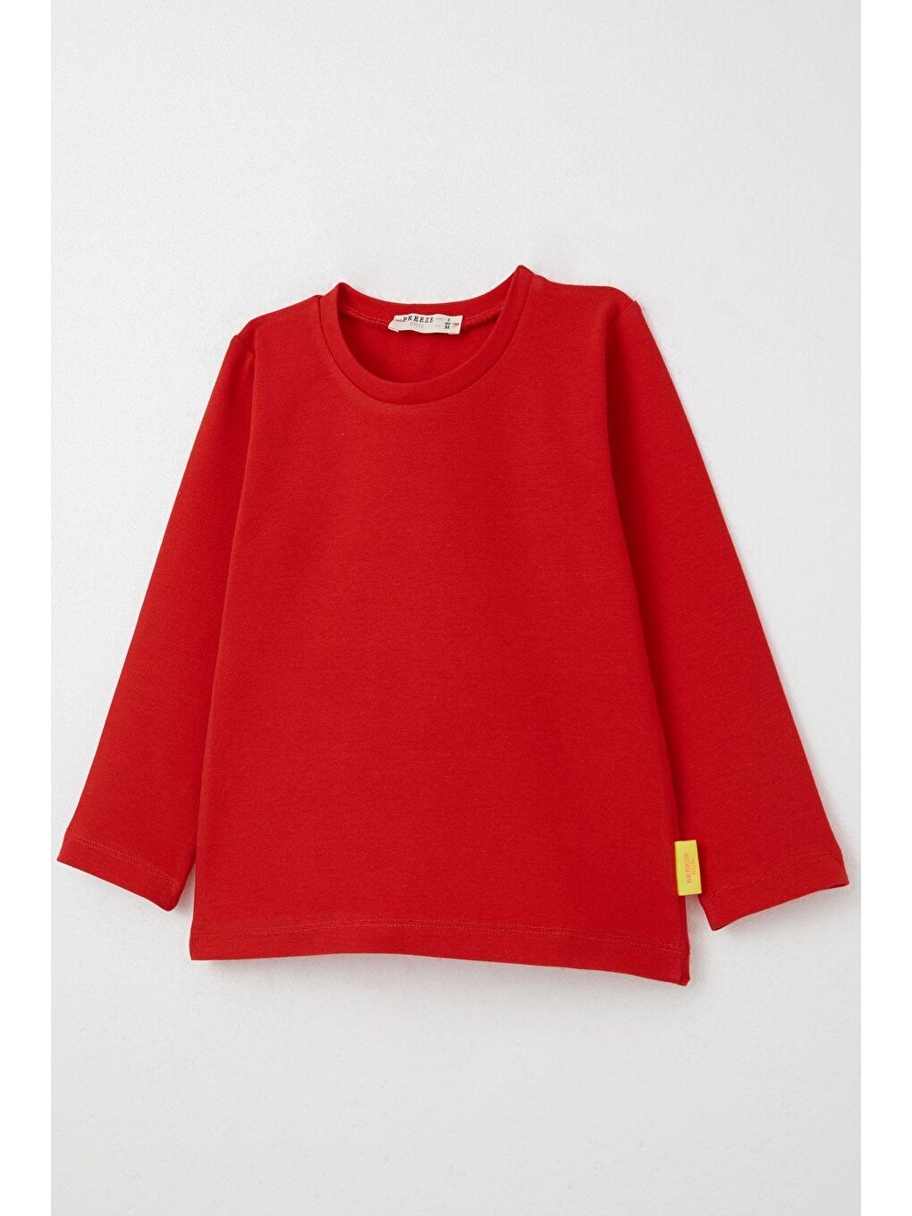 Kız Bebek Uzun Kollu Tişört Basic Kırmızı (9 Ay-1 Yaş)-5