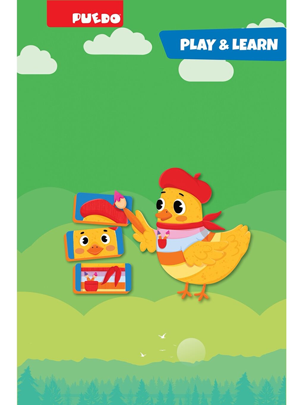 Manyetik Puzzle - Funny Faces (Sevimli Suratlar)-8