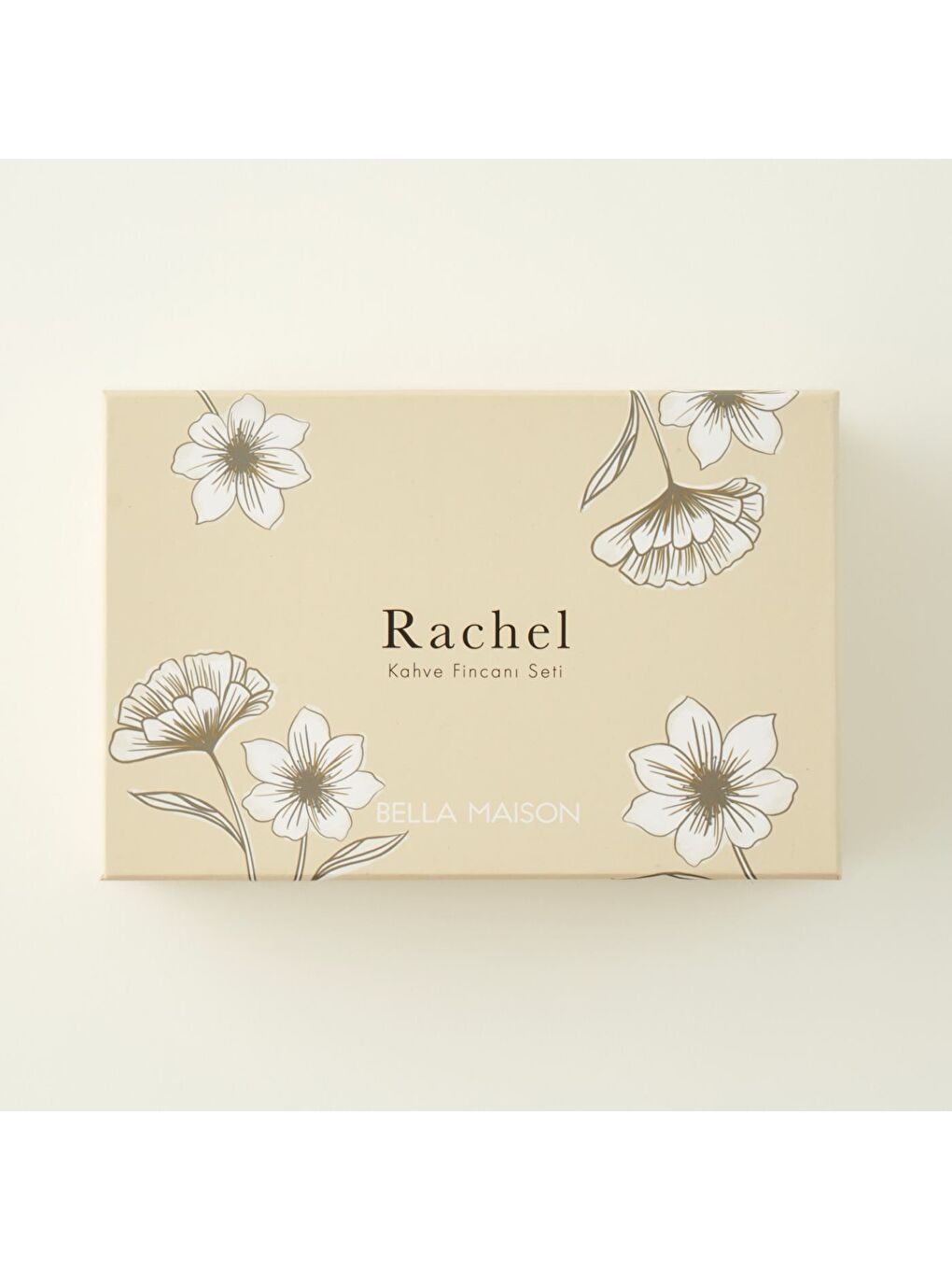 Karışık Rachel 2'li Kahve Fincanı Seti (90 cc)-5