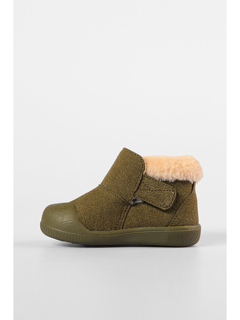 Kind Kürklü Unisex İlk Adım Haki Bot-2