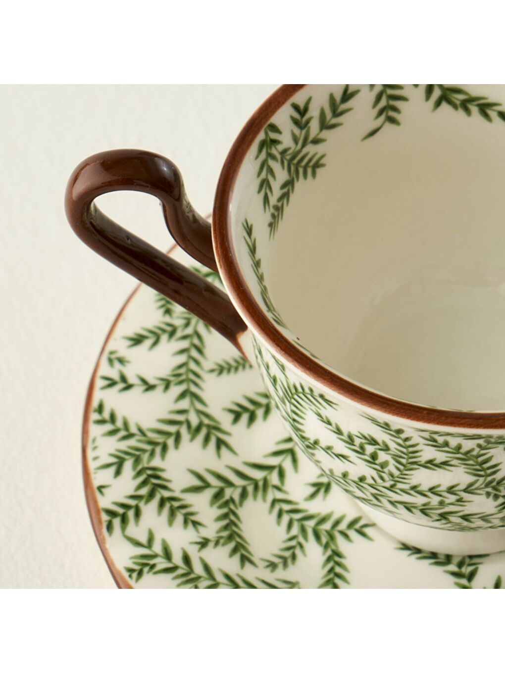 Karışık Ivy Porselen 2'li Kahve Fincanı Seti (90 cc)-3