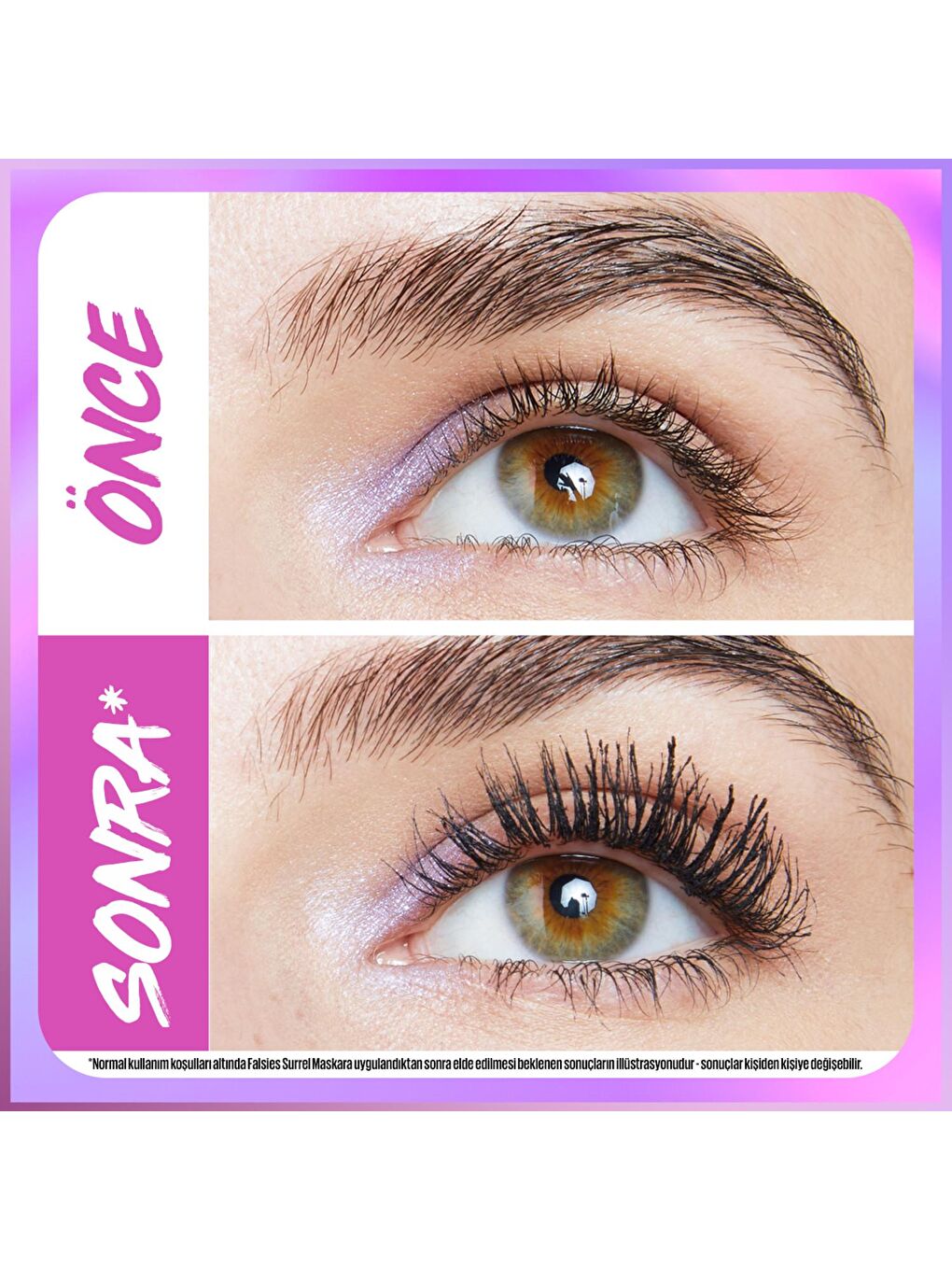 MAYBELLINE NEWYORK Siyah Falsies Surreal Maskara - 6