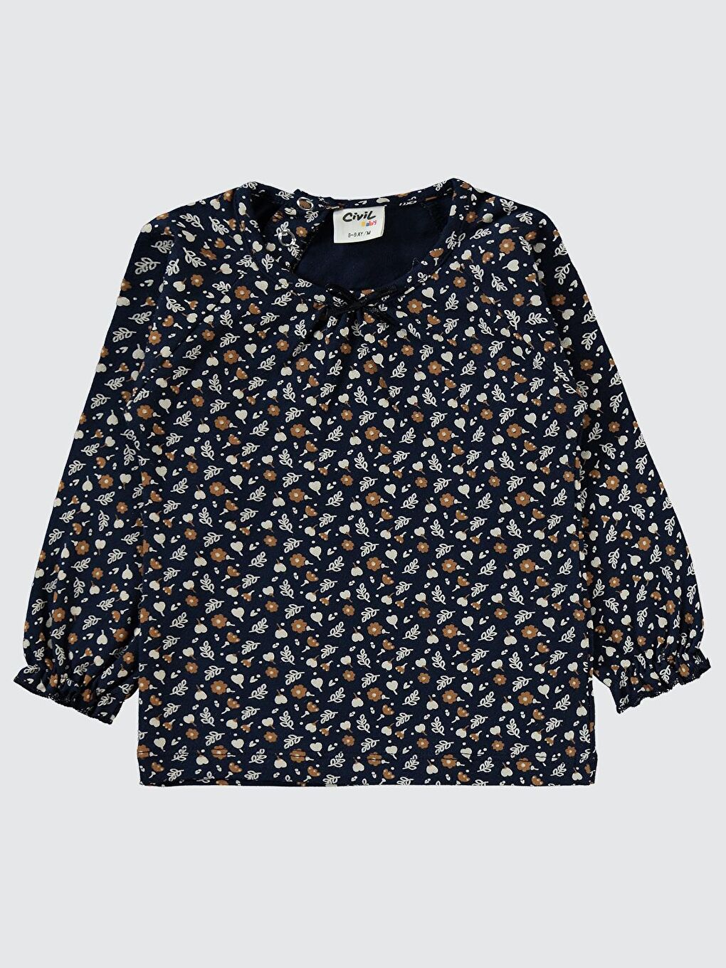 Baby Kız Bebek Takım 6-18 Ay Lacivert-1