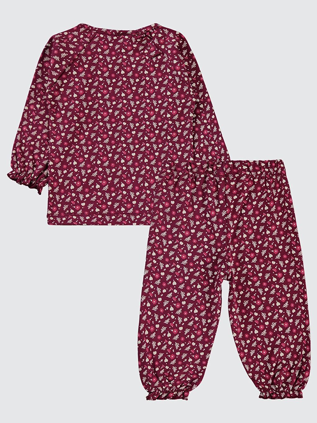 Baby Kız Bebek Takım 6-18 Ay Kırmızı-2