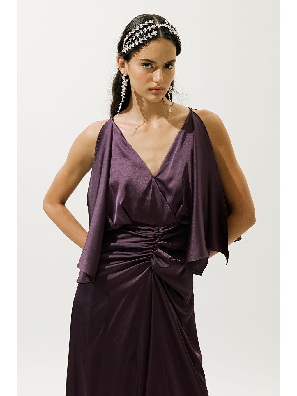 Keıra Abiye Elbise Mor-4