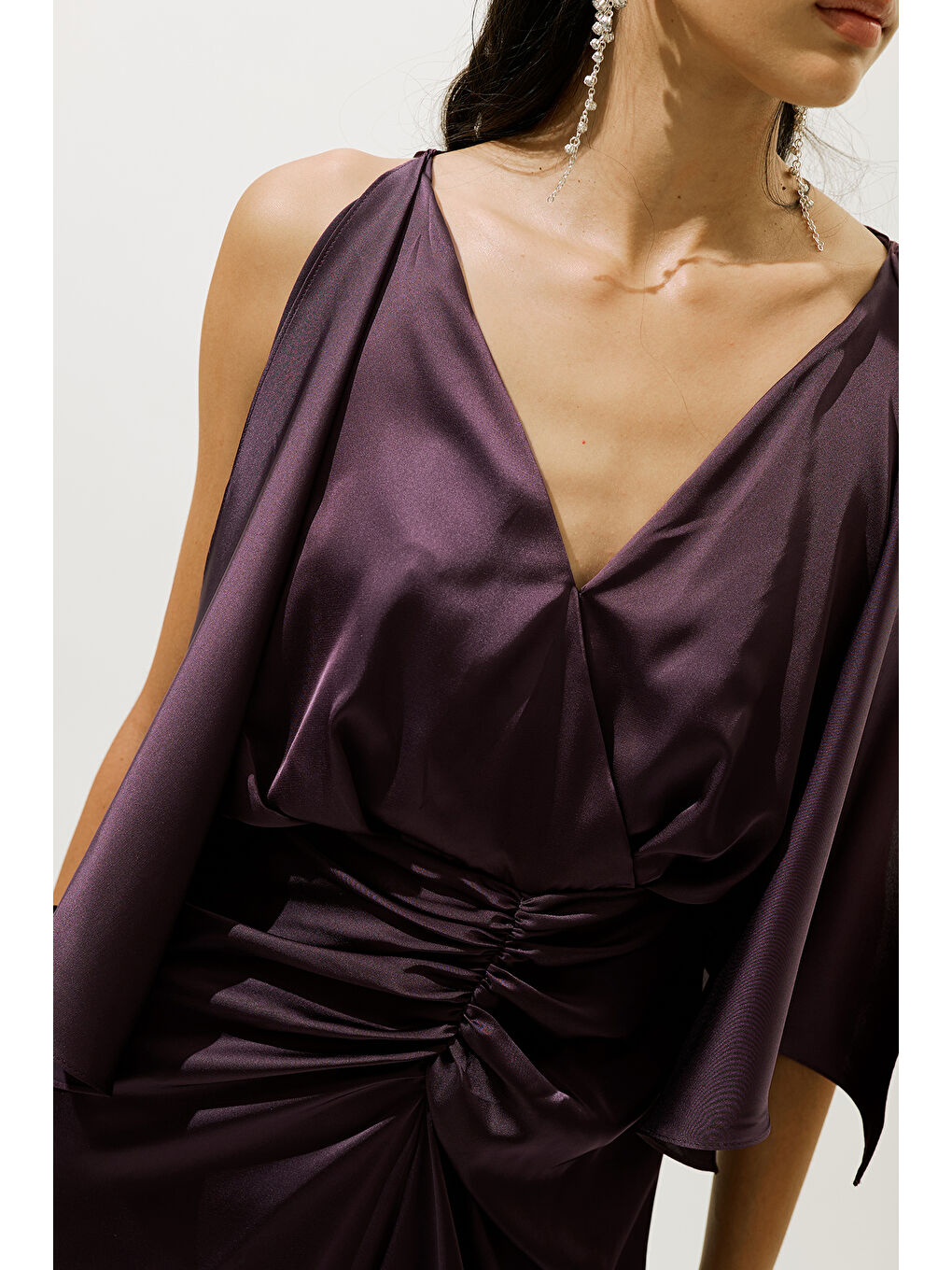 Keıra Abiye Elbise Mor-5