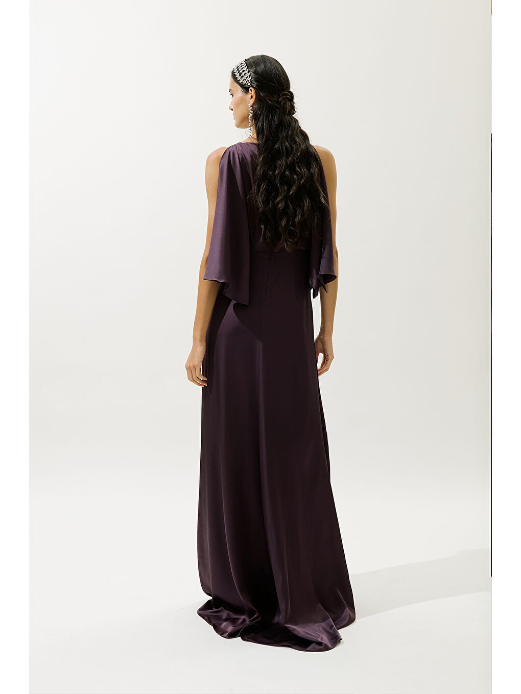 Keıra Abiye Elbise Mor-6