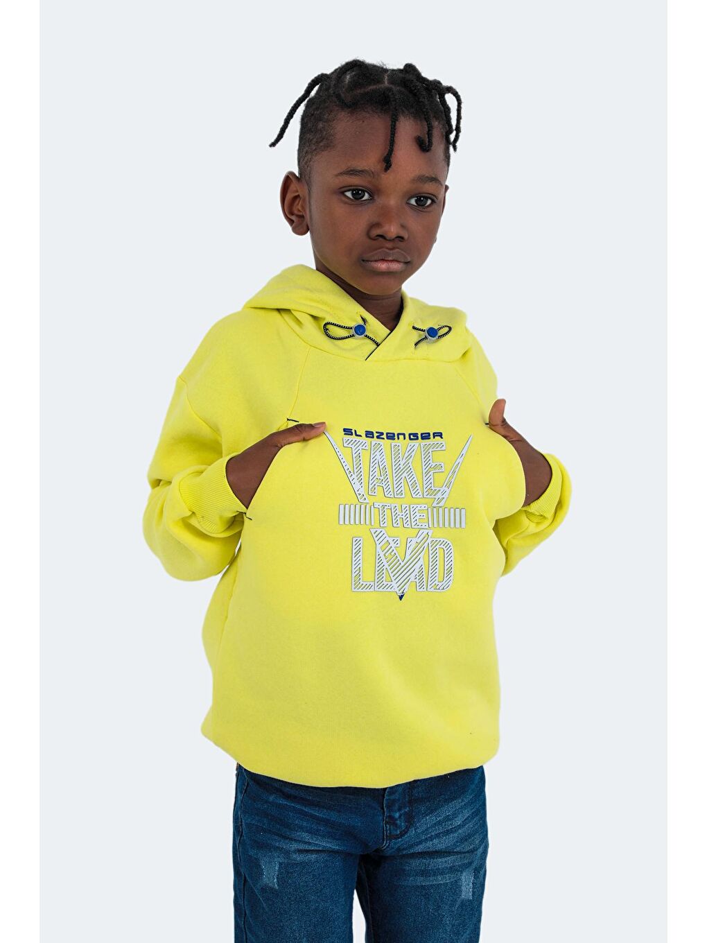 DO Unisex Çocuk Sweatshirt Sarı