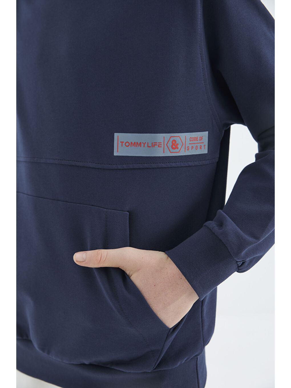 İndigo Standart Kalıp Erkek Çocuk Sweatshirt - 11179-2