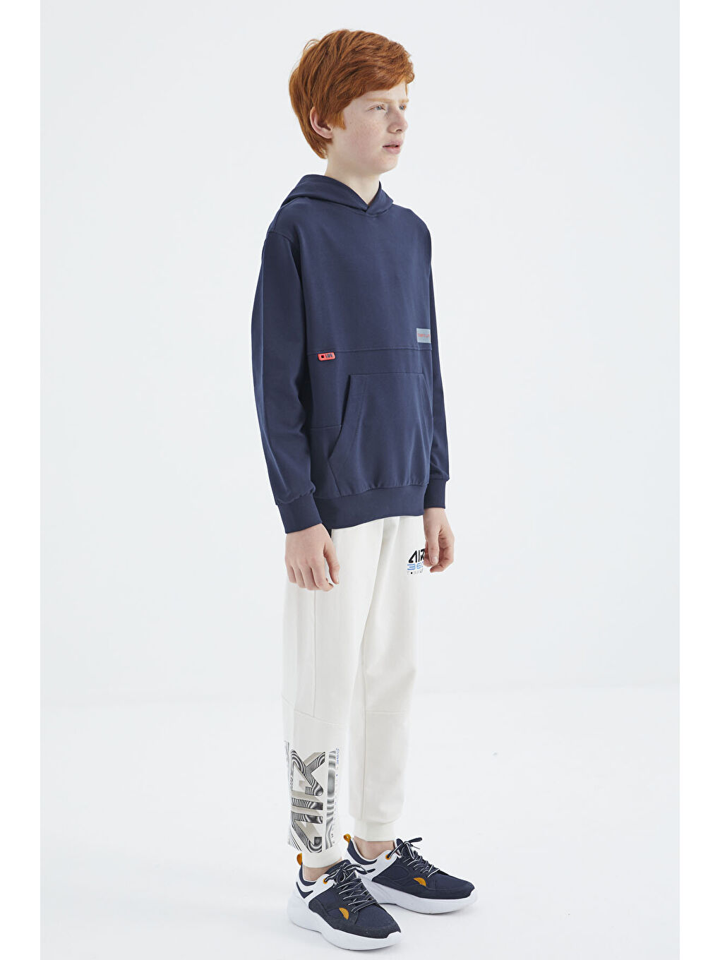 İndigo Standart Kalıp Erkek Çocuk Sweatshirt - 11179-4