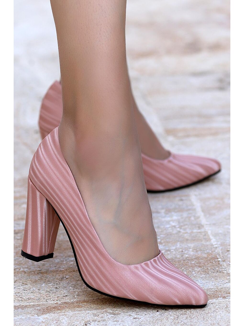 Pembe 602.1110 Kadın 9 Cm Topuklu Ayakkabı Stiletto