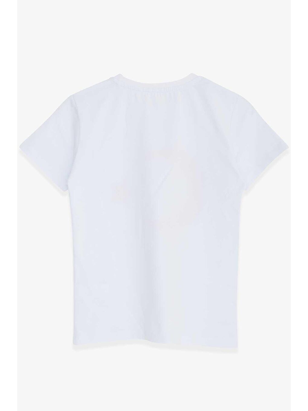 Erkek Çocuk Tişört Türk Bayraklı Beyaz (4-14 Yaş)-1