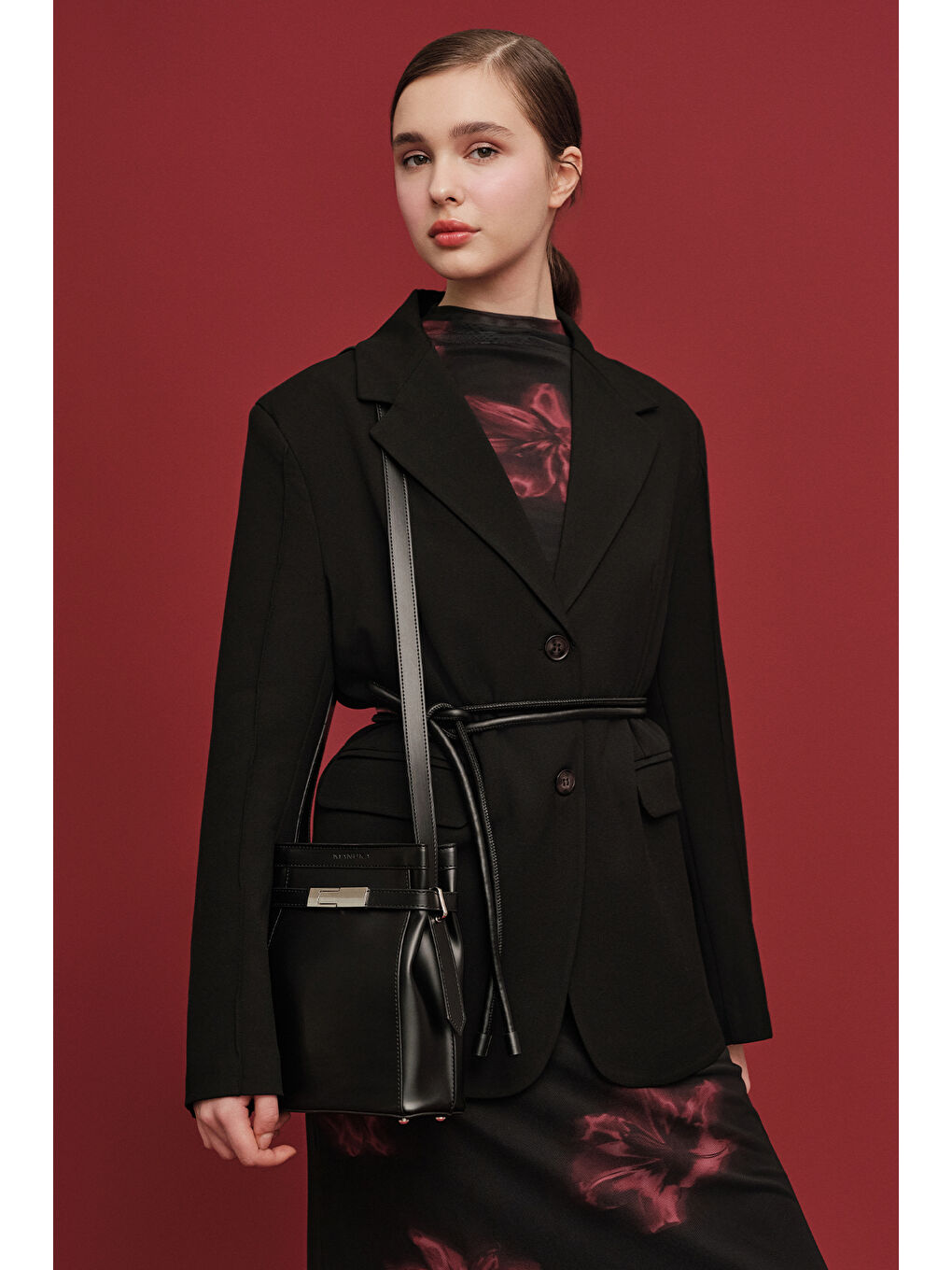 Klasik Kesim Blazer Ceket Siyah