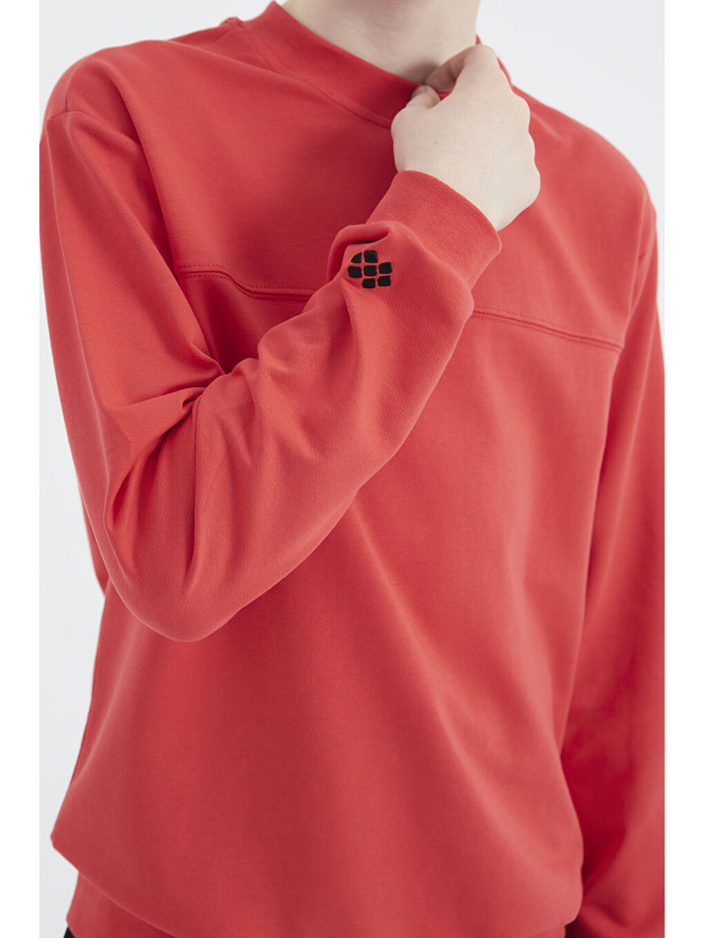 Kırmızı Fiesta Basic Erkek Çocuk Sweatshirt - 11173-1