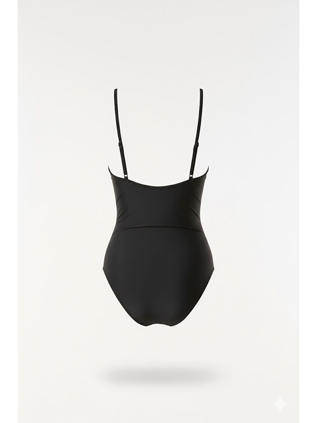 Transparan Halter Mayo 7516 Siyah-1