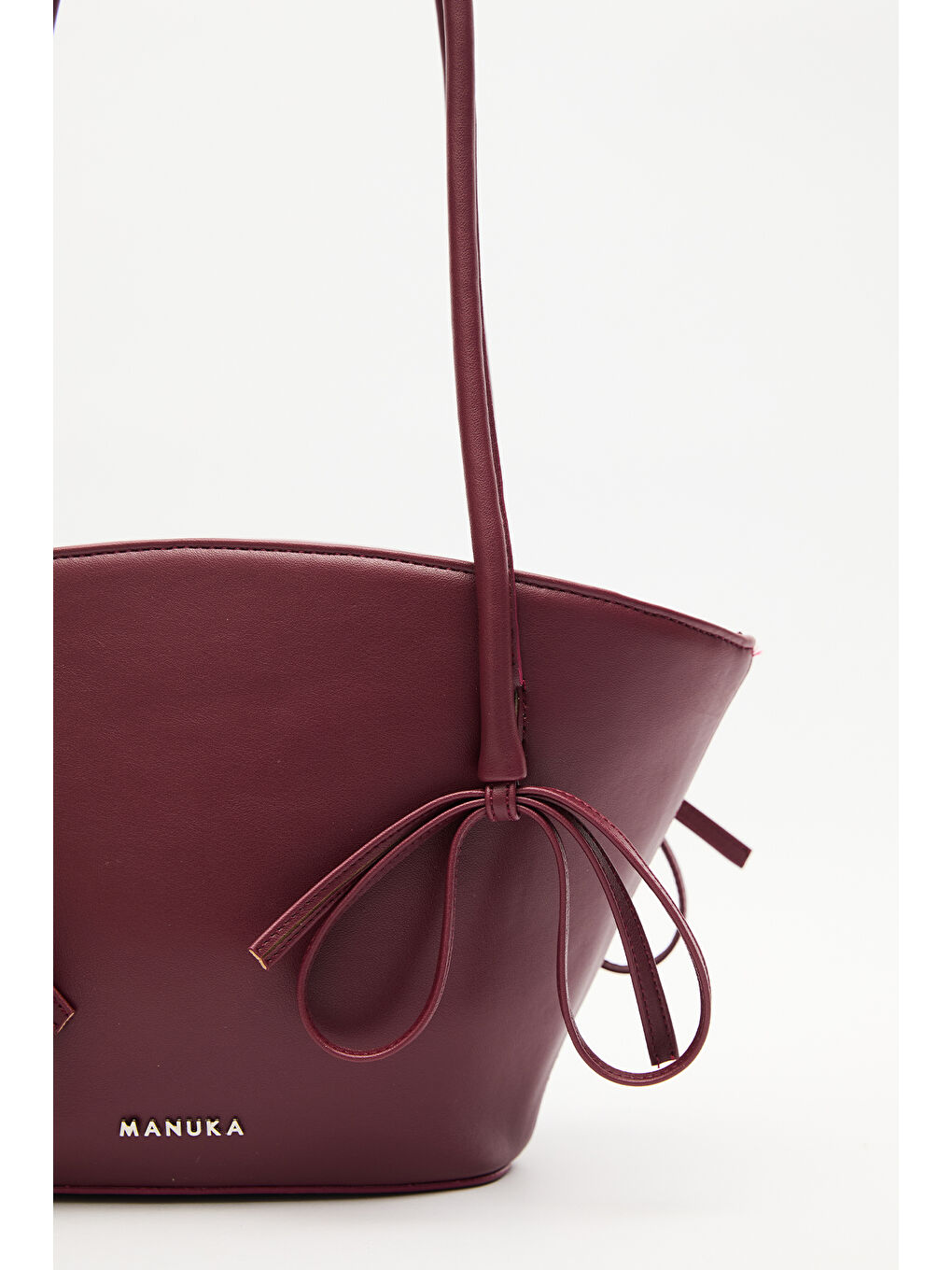 Sandy Fiyonklu Çanta Bordo-1